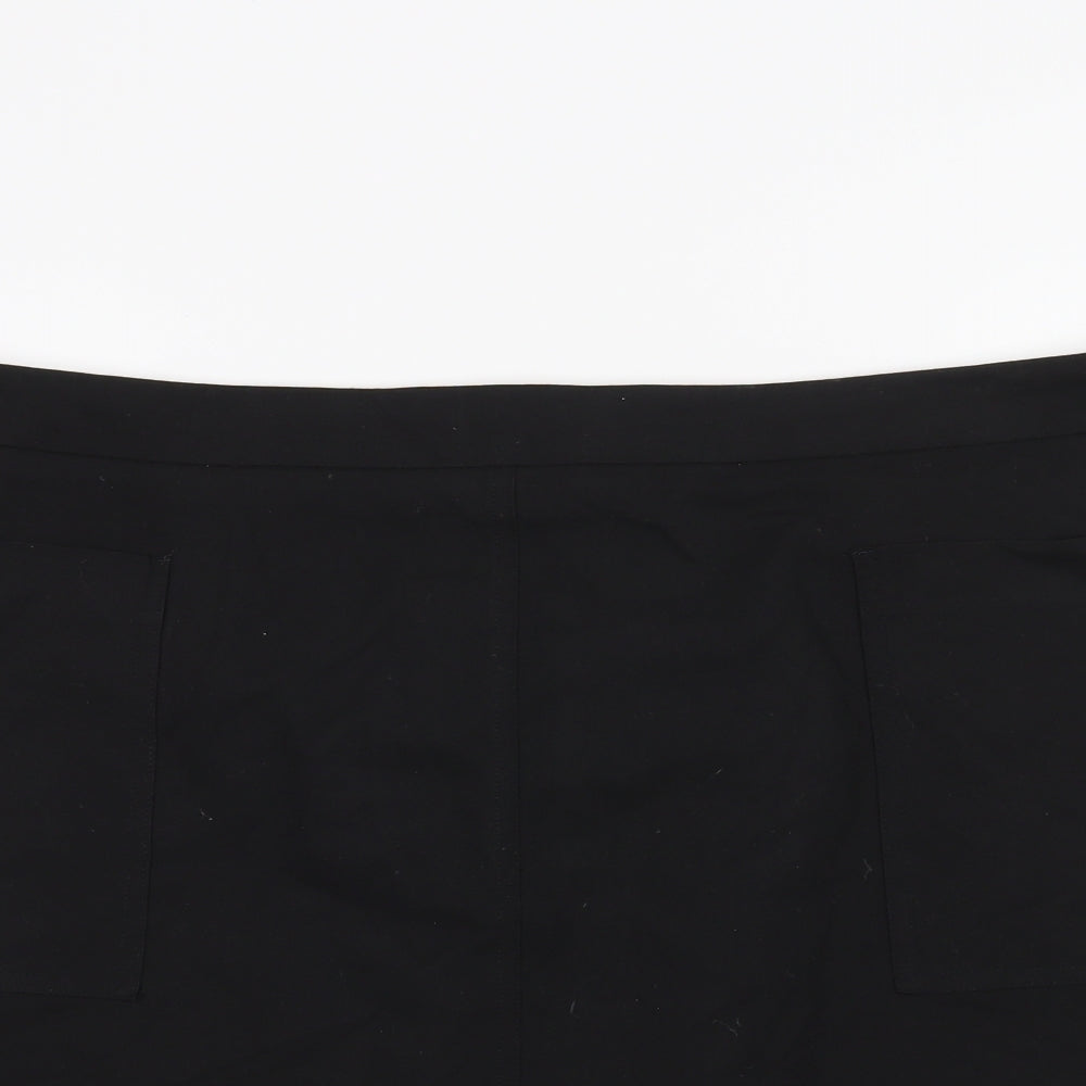 NEXT Womens Black   A-Line Skirt Size 20