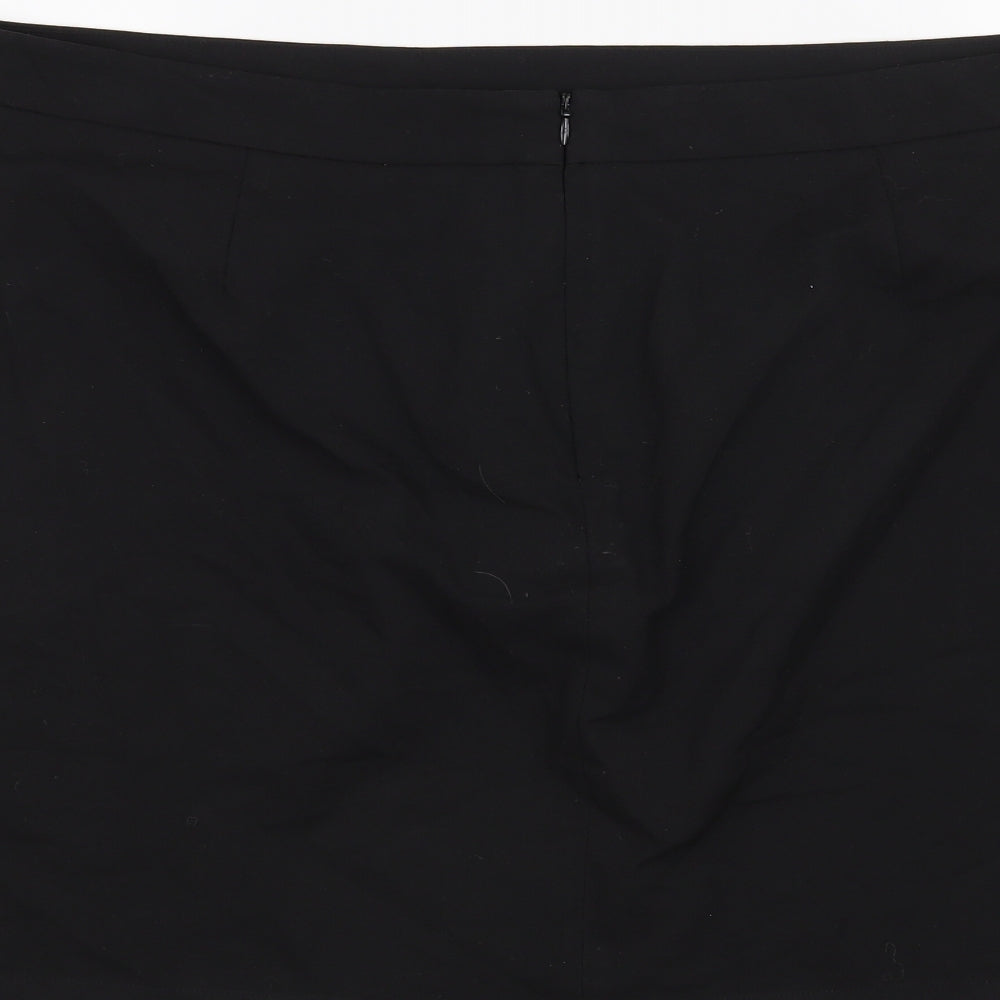 NEXT Womens Black   A-Line Skirt Size 20