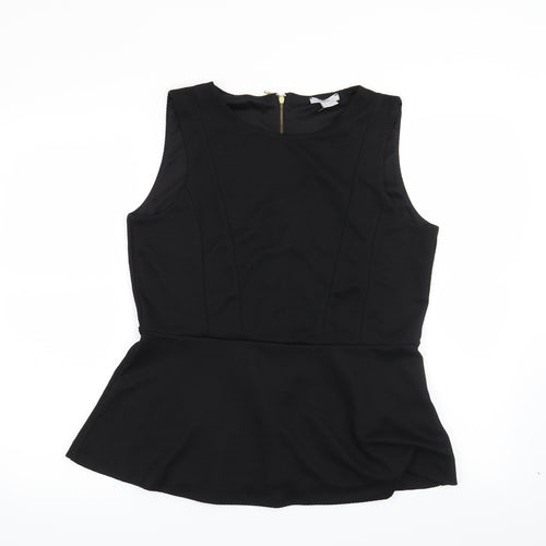 H&M Womens Black   Basic Blouse Size L