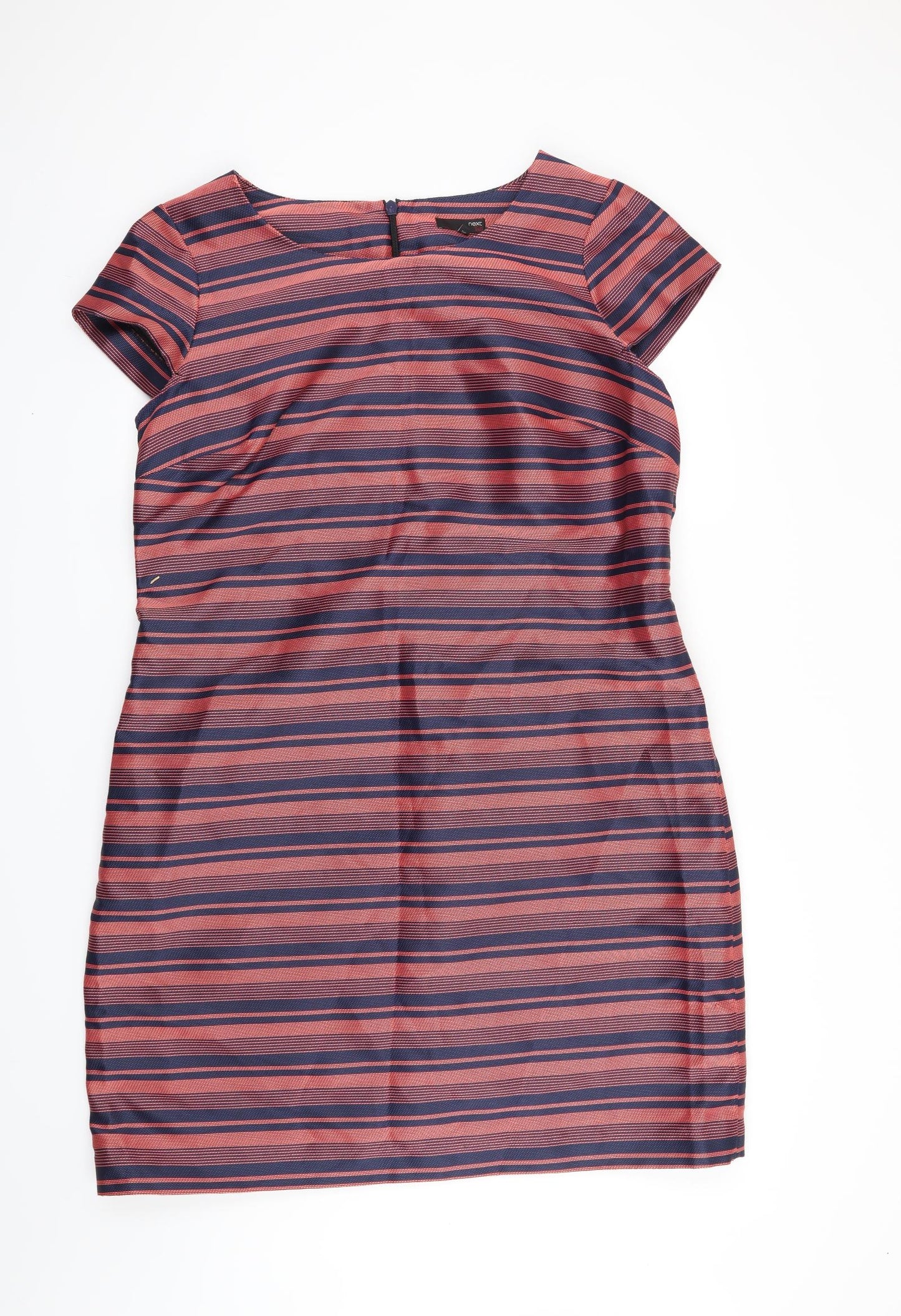 NEXT Womens Blue Striped  A-Line  Size 18