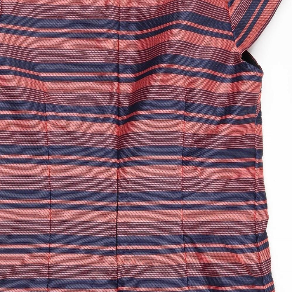 NEXT Womens Blue Striped  A-Line  Size 18