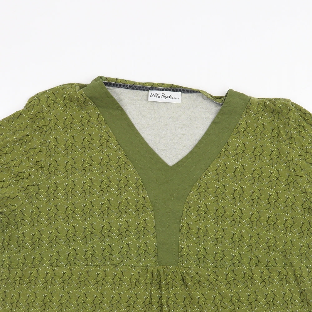 Ulla Popken Womens Green   Basic T-Shirt Size 20