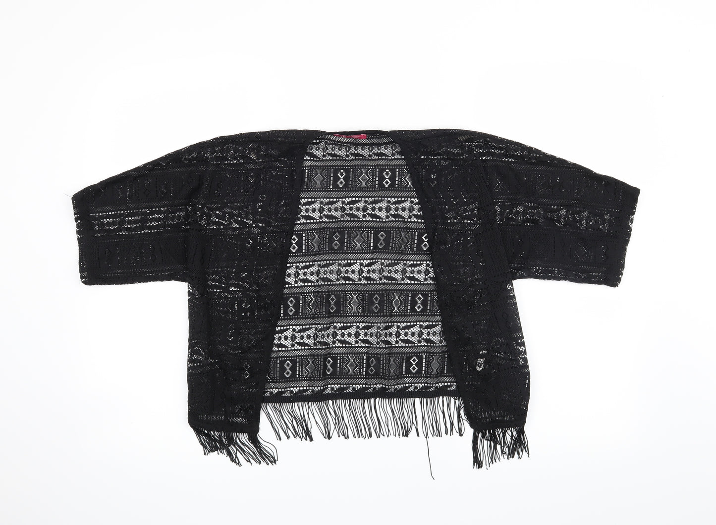 YD Girls Black   Cardigan Jumper Size 10-11 Years