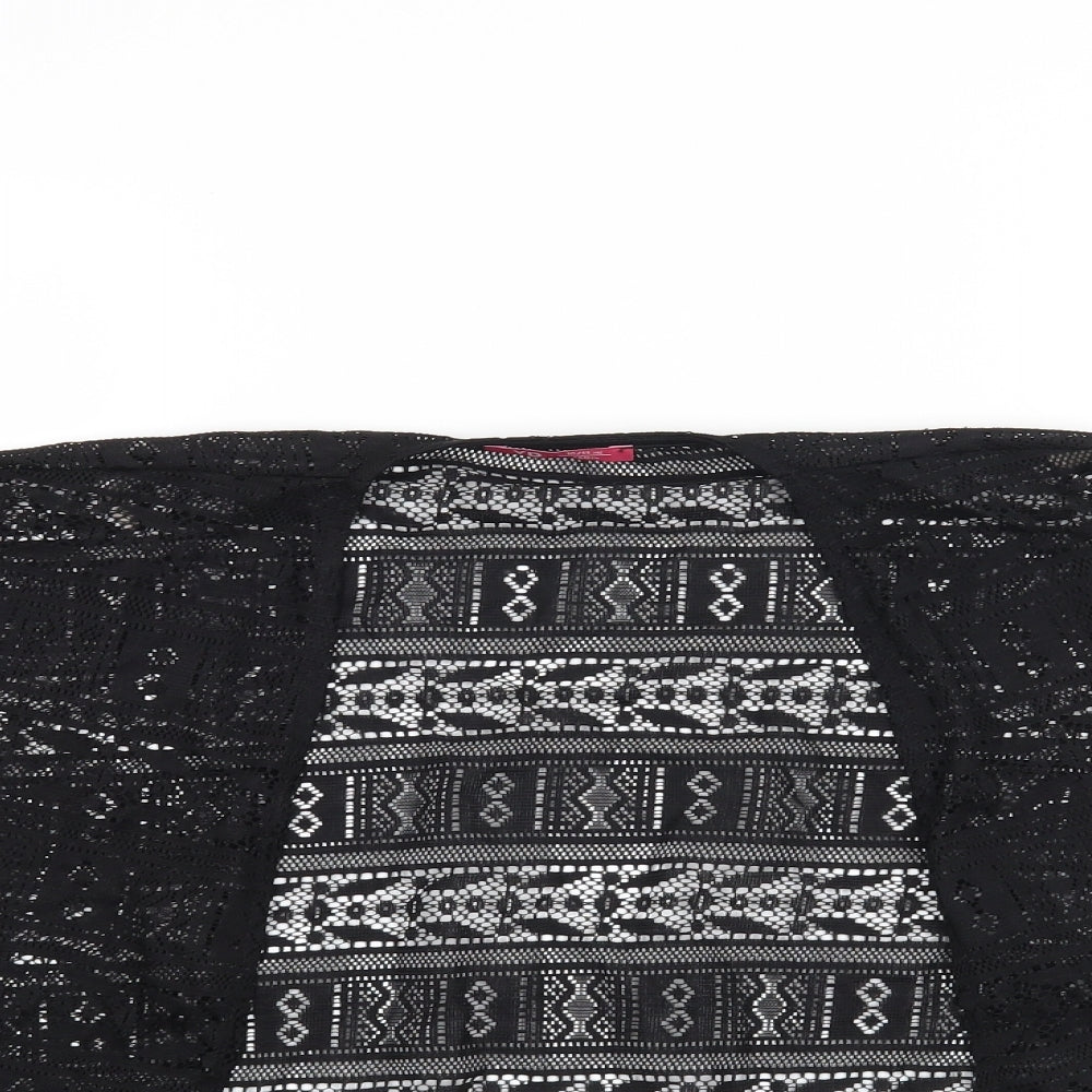 YD Girls Black   Cardigan Jumper Size 10-11 Years