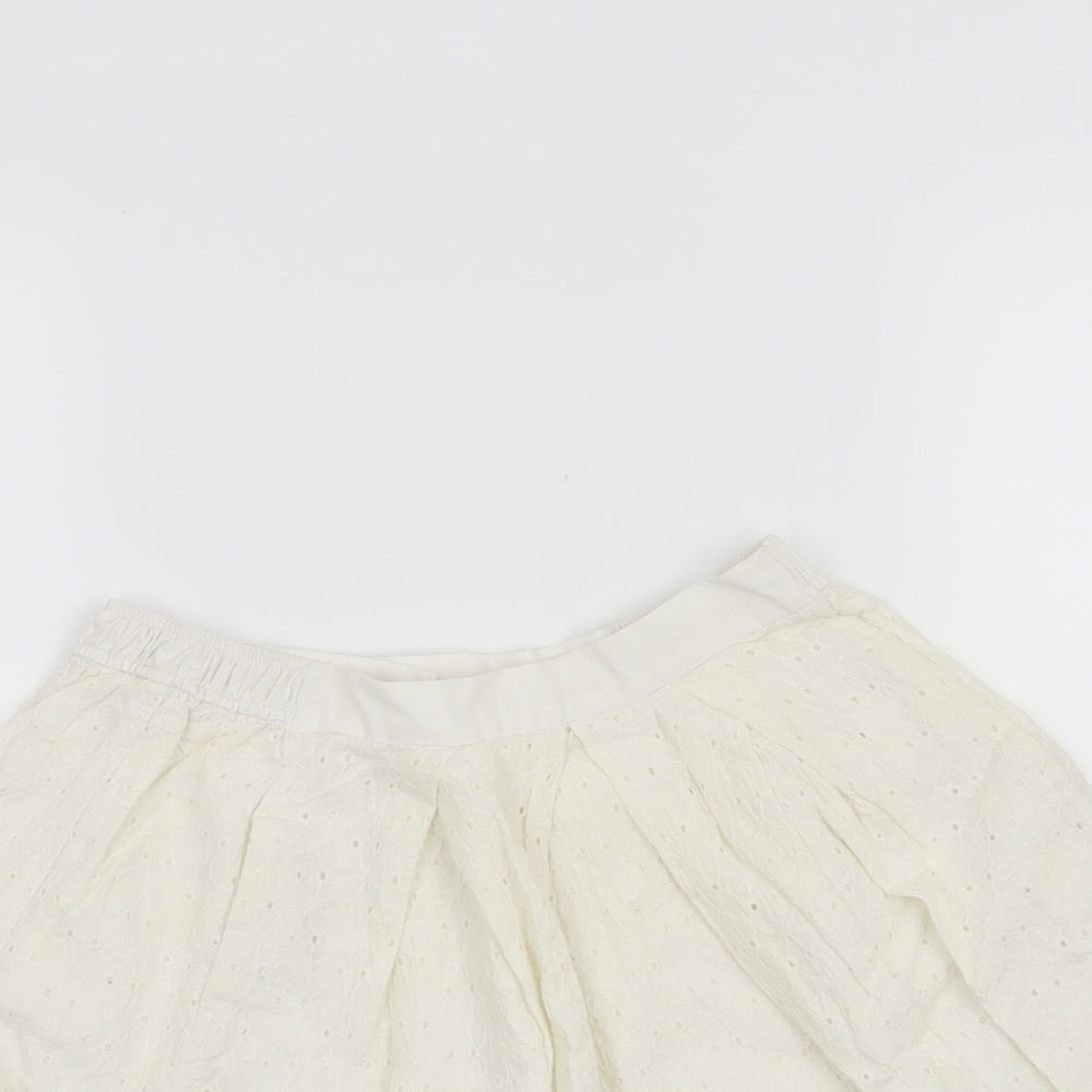Jigsaw  Girls White   Pettiskirt Skirt Size 8-9 Years