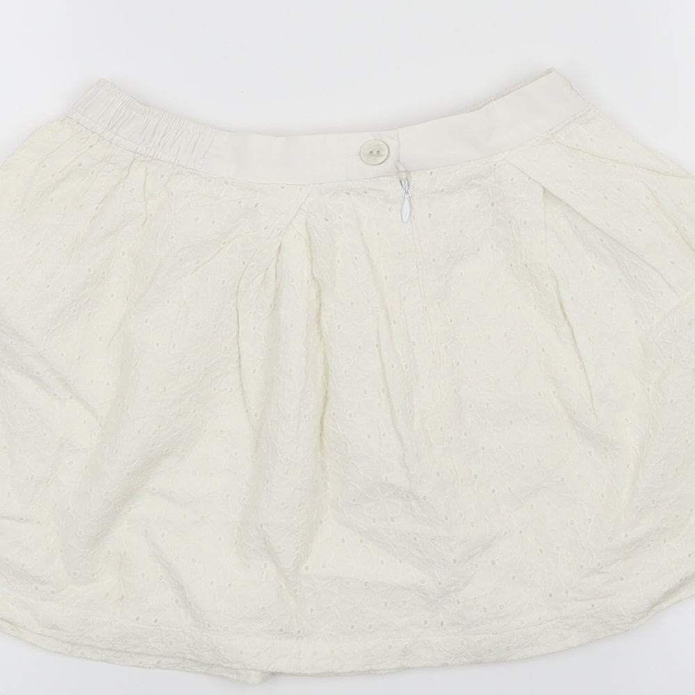 Jigsaw  Girls White   Pettiskirt Skirt Size 8-9 Years