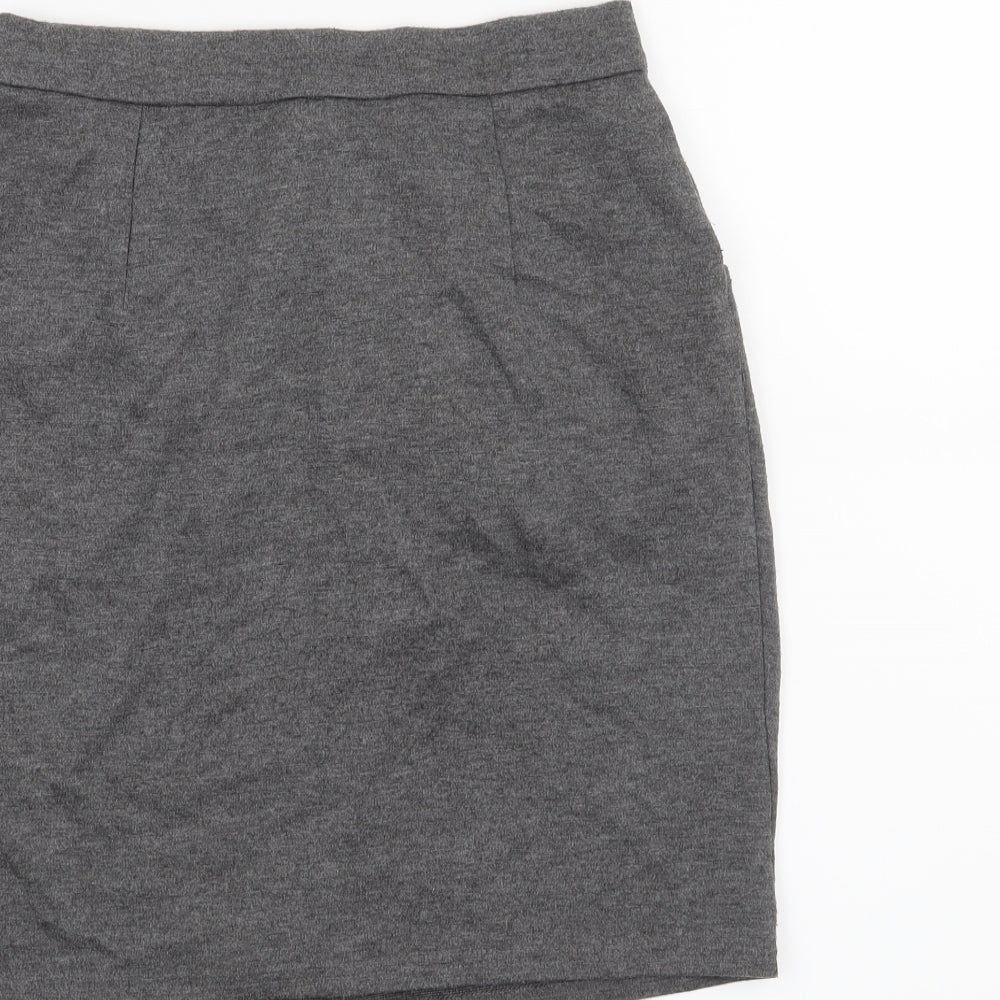 NEXT Girls Grey   A-Line Skirt Size 13 Years