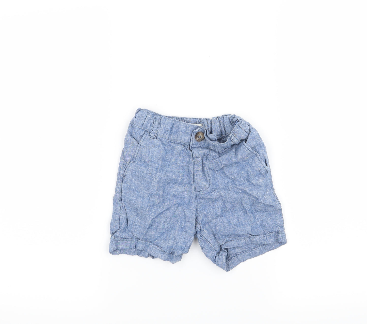F&F Boys Blue   Chino Shorts Size 4-5 Years