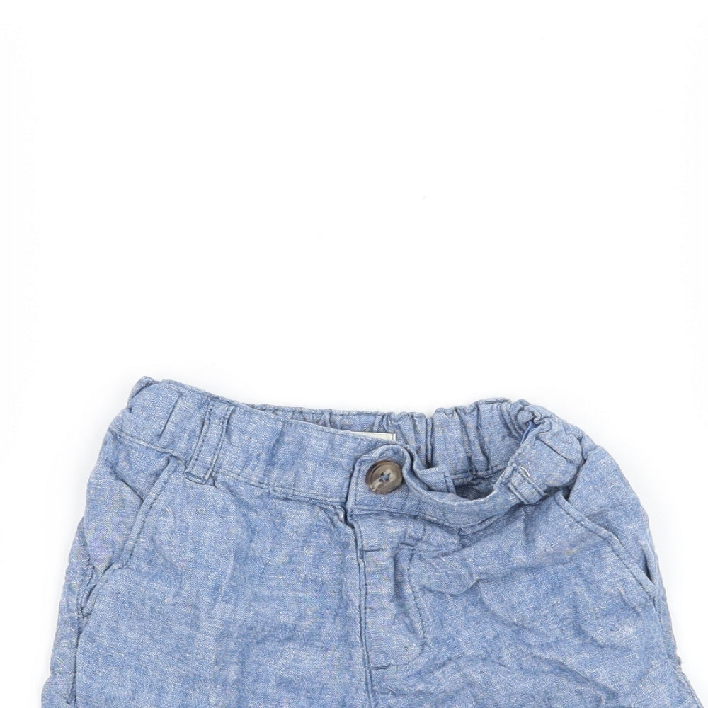 F&F Boys Blue   Chino Shorts Size 4-5 Years