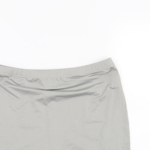 SheIn Womens Grey   Compression Shorts Size L