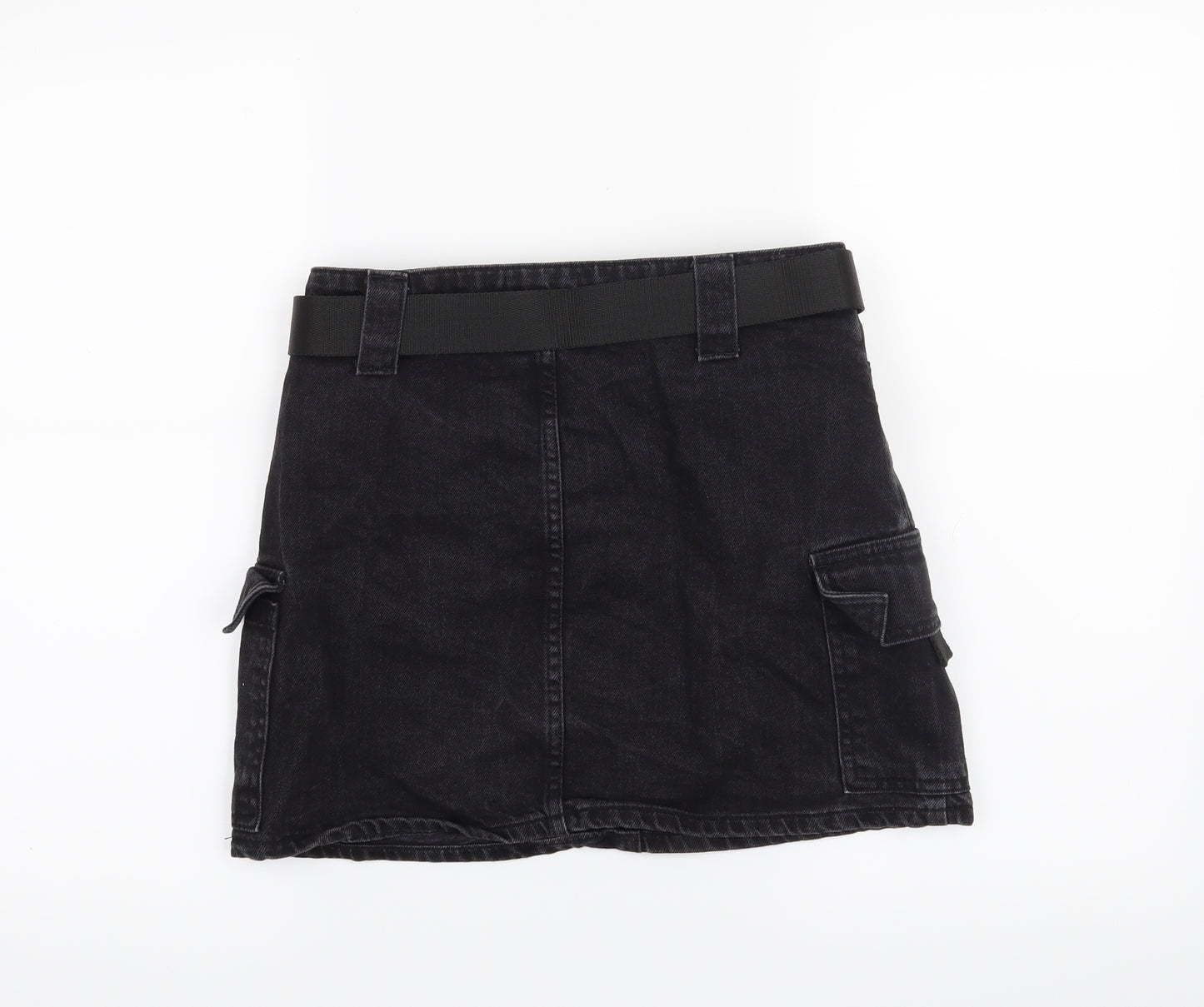 Topshop Womens Black   Mini Skirt Size 8