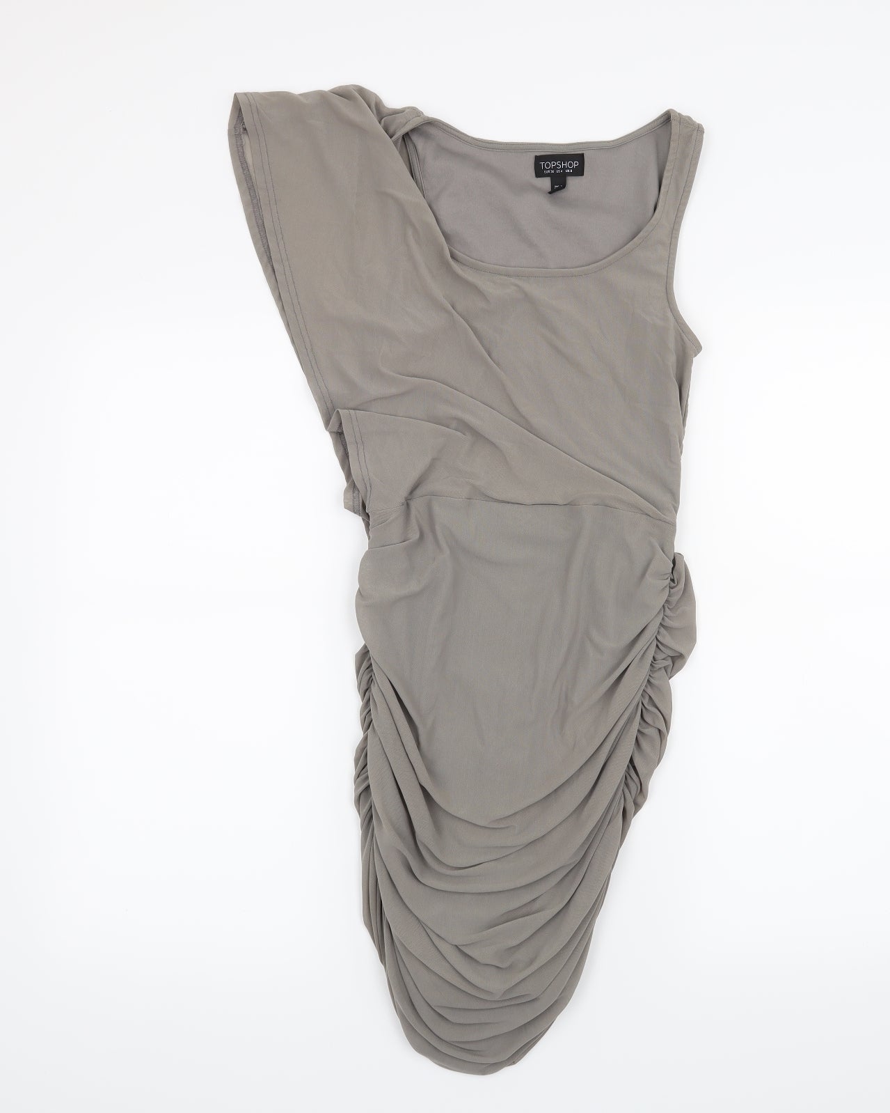 Topshop Womens Grey   Bodycon  Size 8