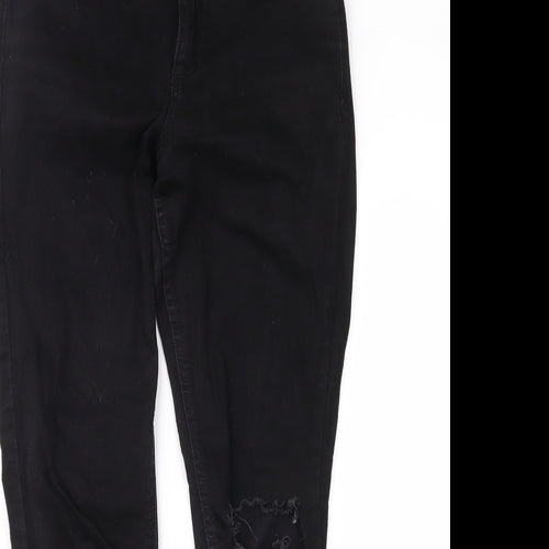 Dorothy Perkins Womens Black   Skinny Jeans Size 8 L24.5 in
