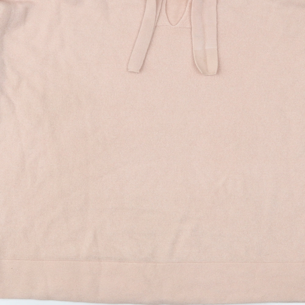 RESERVED Womens Pink Houndstooth  Pullover Jumper Size L