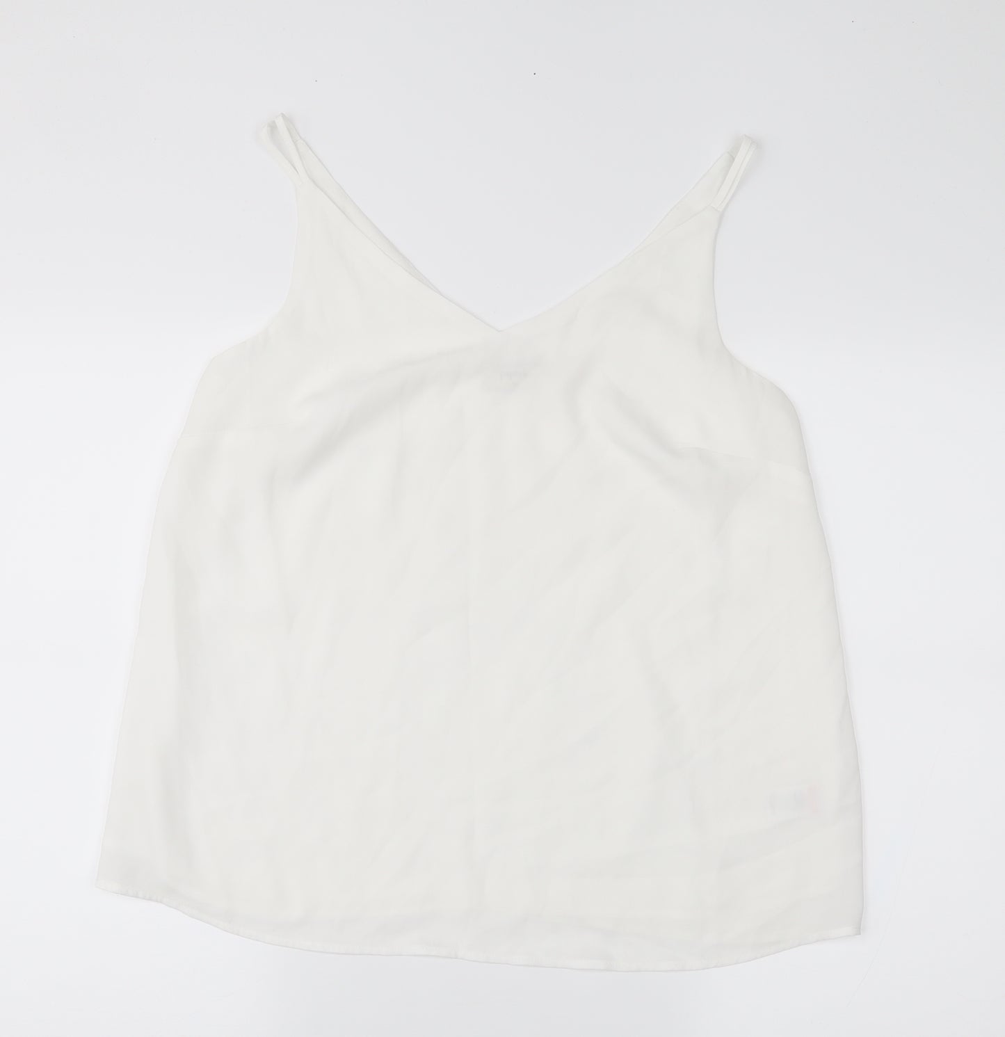 Papaya Womens White   Basic Blouse Size 12