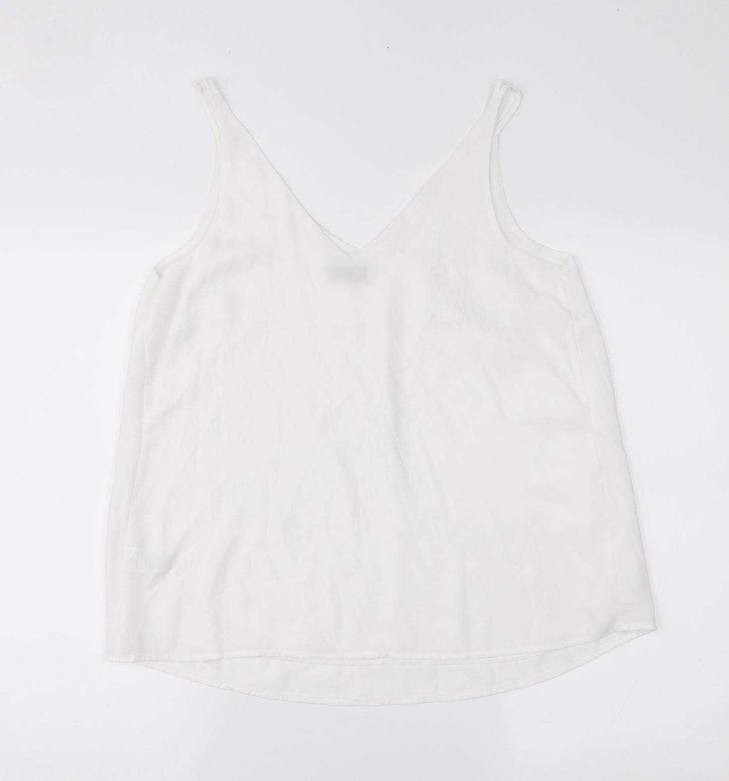 Papaya Womens White   Basic Blouse Size 12