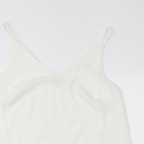 Papaya Womens White   Basic Blouse Size 12