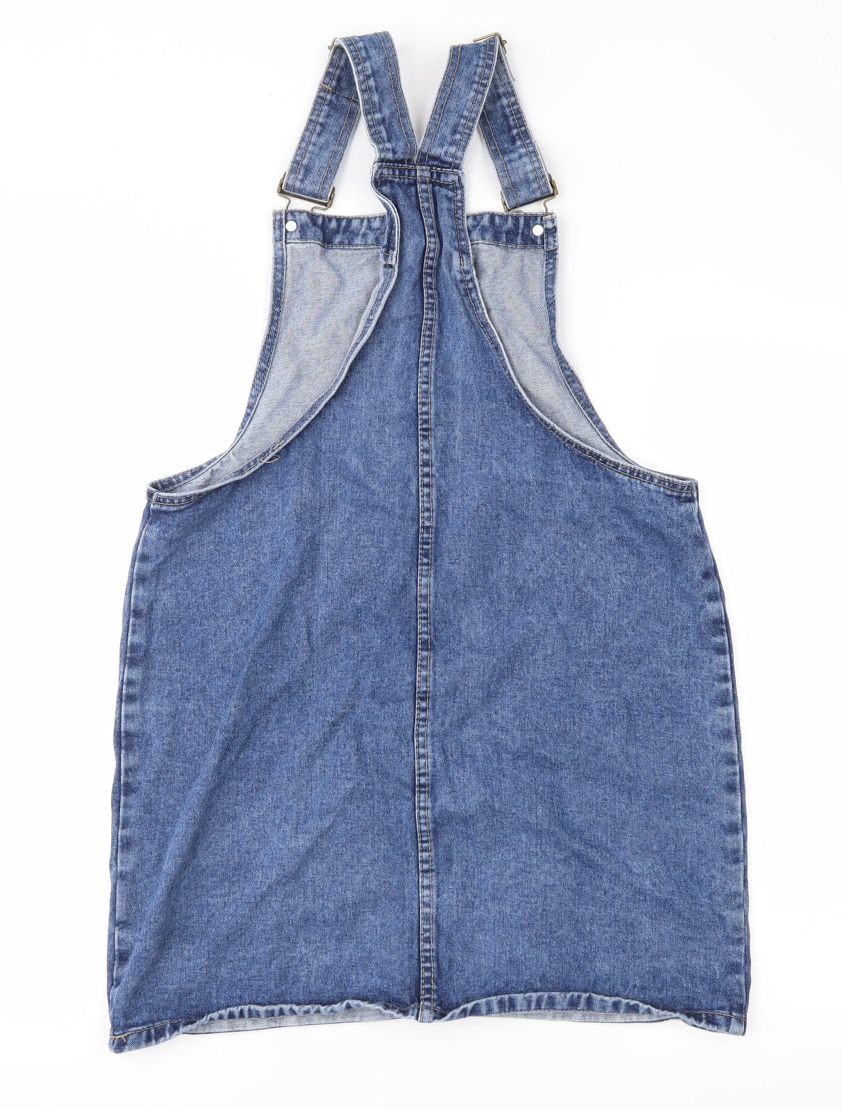 DenimCo Womens Blue   Pinafore/Dungaree Dress  Size 12