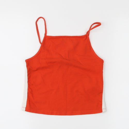 NewLook Womens Orange   Cropped Tank Size 6