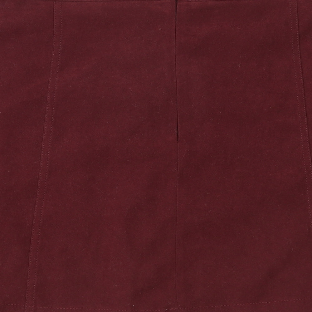 F&F Womens Red   A-Line Skirt Size 18