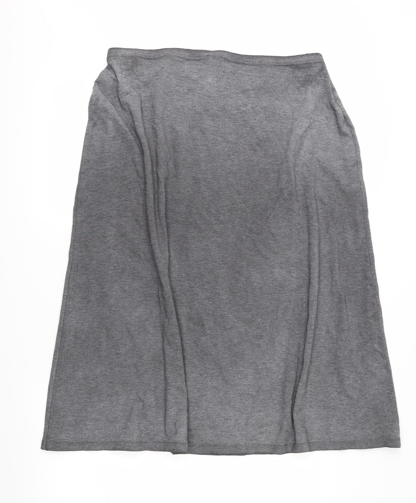 Woolworths Womens Grey   A-Line Skirt Size 18