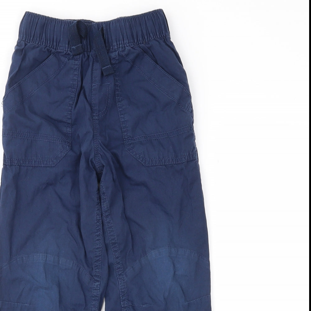 NEXT Boys Blue   Cargo Trousers Size 4-5 Years
