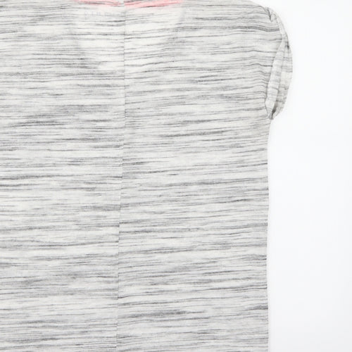 Nutmeg Womens Grey  Knit Pullover Jumper Size 10