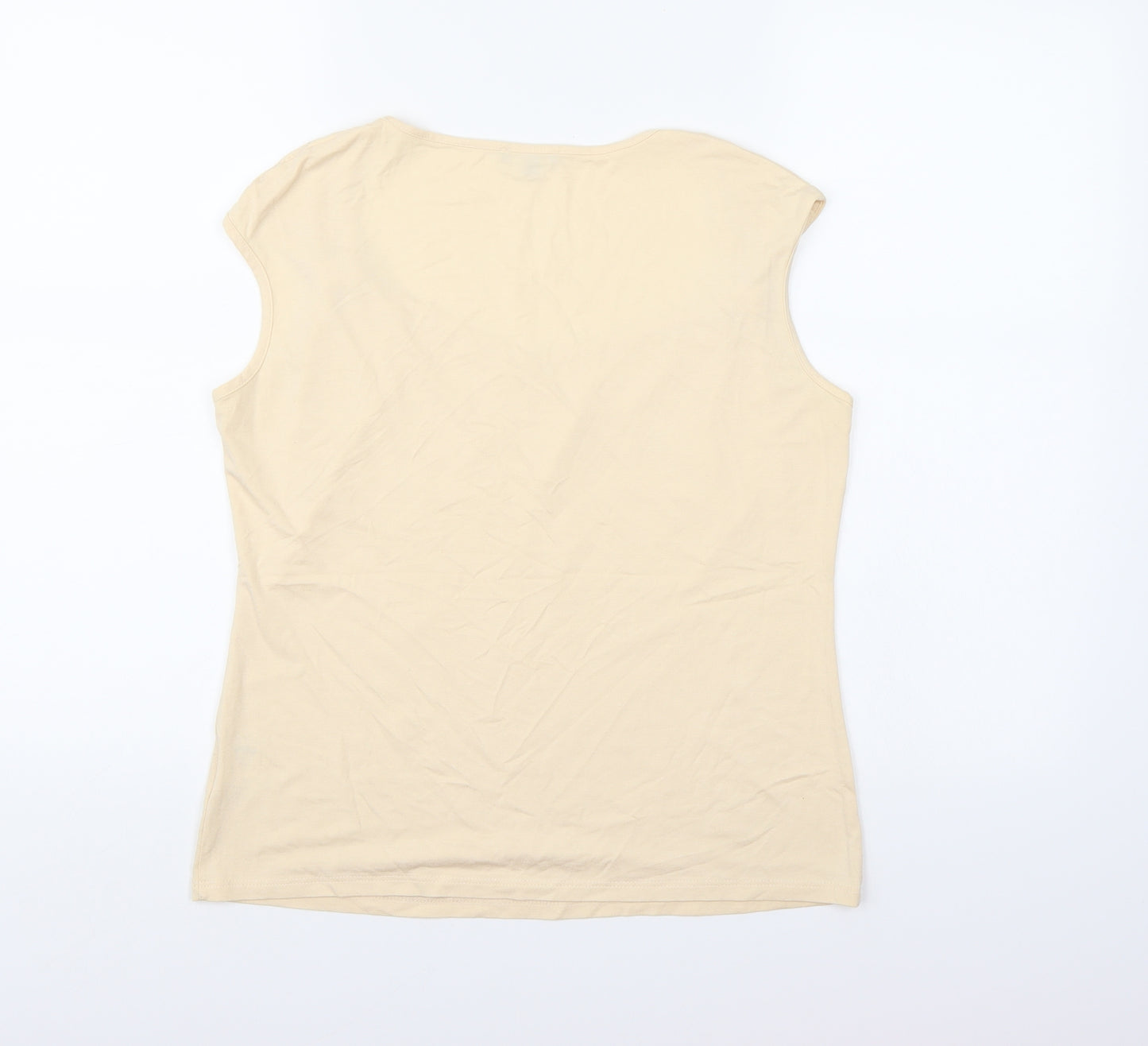 Per Una Womens Beige   Camisole Tank Size 14