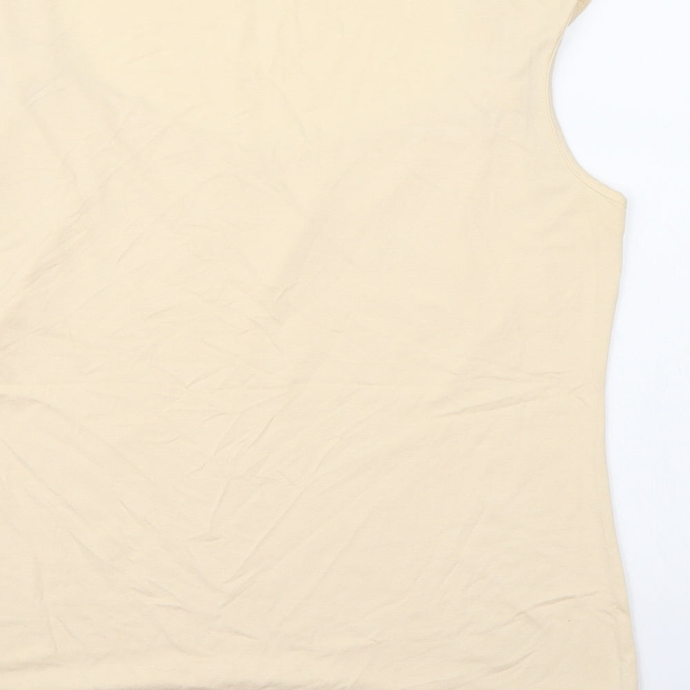 Per Una Womens Beige   Camisole Tank Size 14