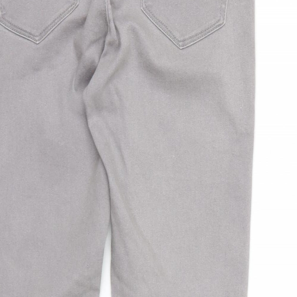 Denim co. Womens Grey  Denim Jegging Jeans Size 12 L28 in