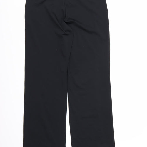 Marks and Spencer Womens Black   Jogger Trousers Size 12 L30 in
