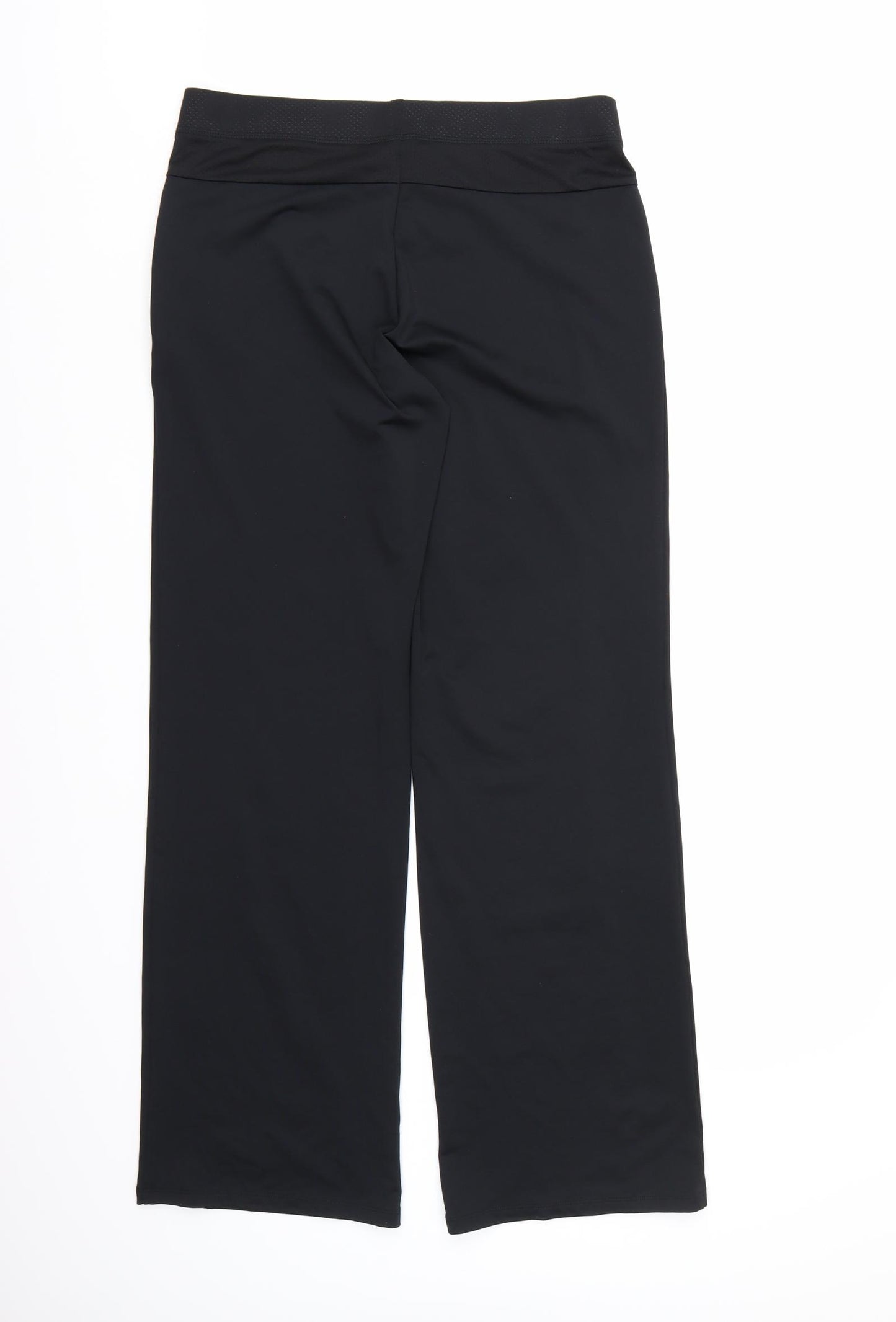 Marks and Spencer Womens Black   Jogger Trousers Size 12 L30 in