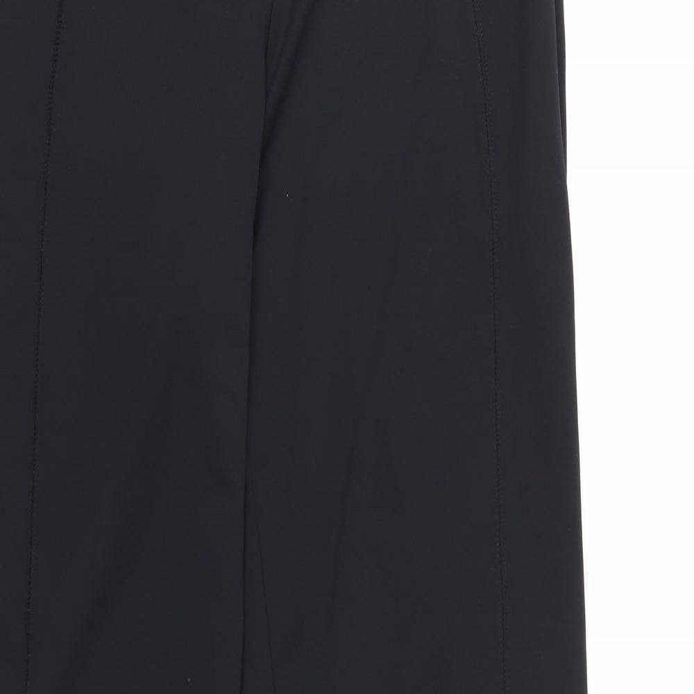Marks and Spencer Womens Black   Jogger Trousers Size 12 L30 in