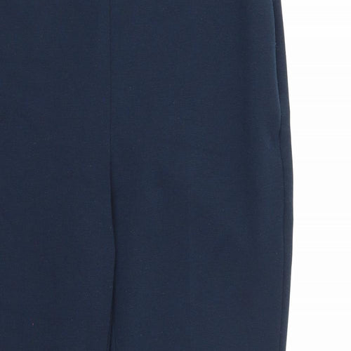 BHS Womens Blue   Dress Pants Trousers Size 12 L27 in