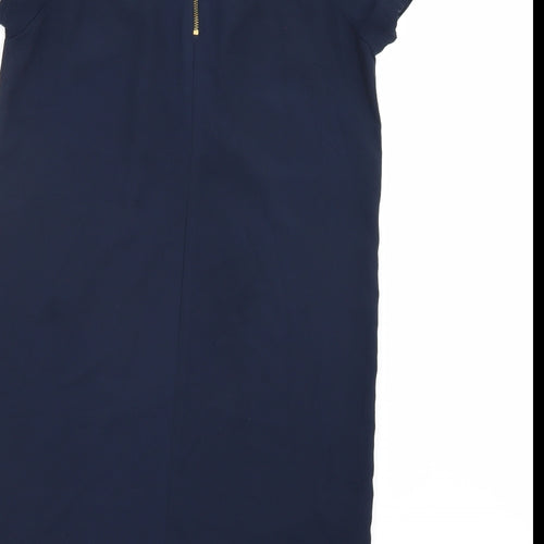 Atmosphere Womens Blue  Chiffon T-Shirt Dress  Size 12