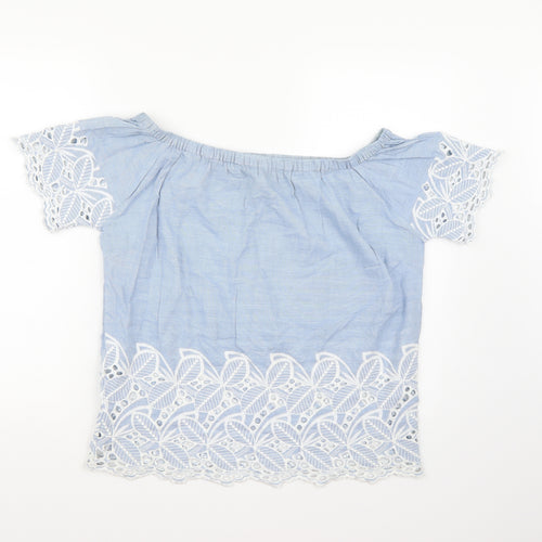 F&F Womens Blue   Basic Blouse Size 10