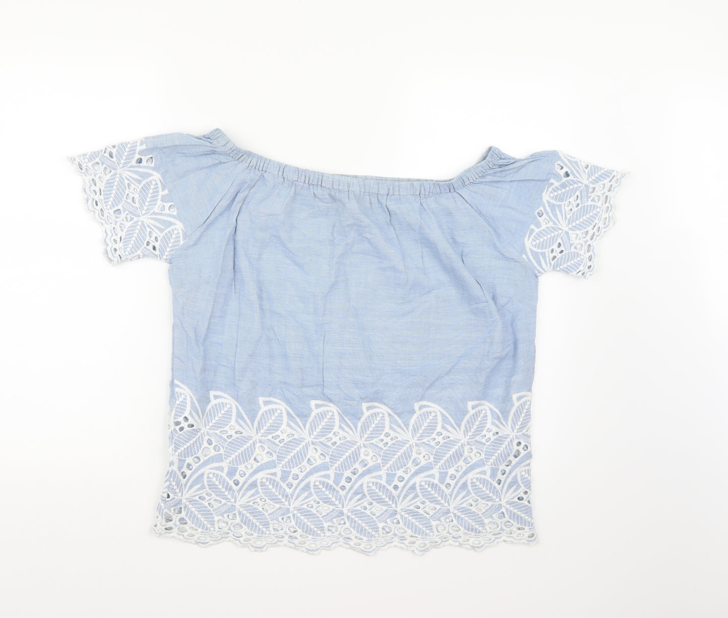 F&F Womens Blue   Basic Blouse Size 10