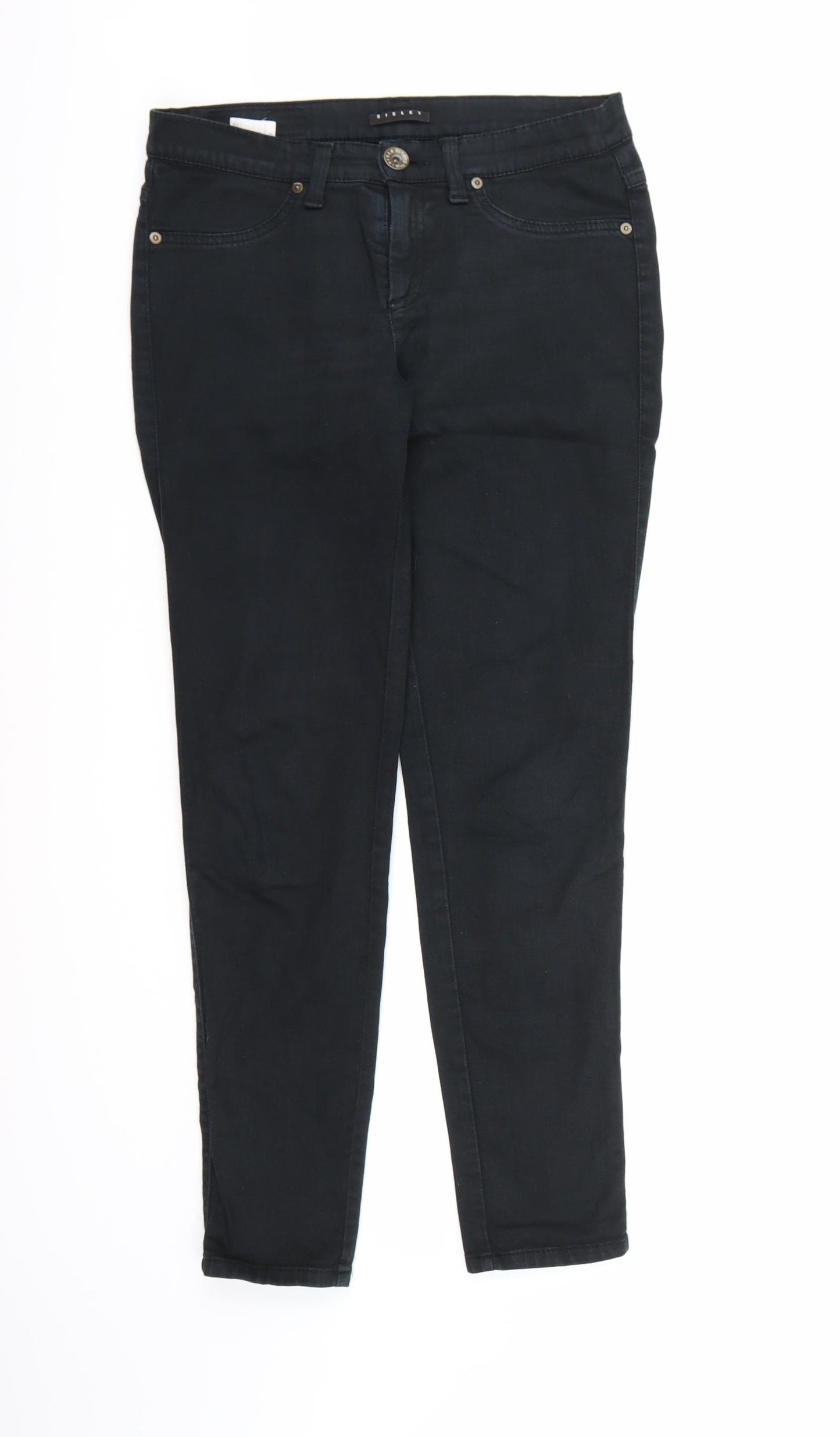 Sisley Mens Black  Denim Skinny Jeans  L30 in