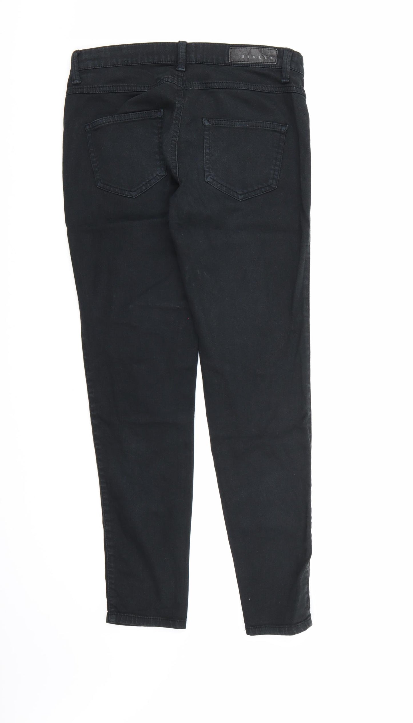 Sisley Mens Black  Denim Skinny Jeans  L30 in