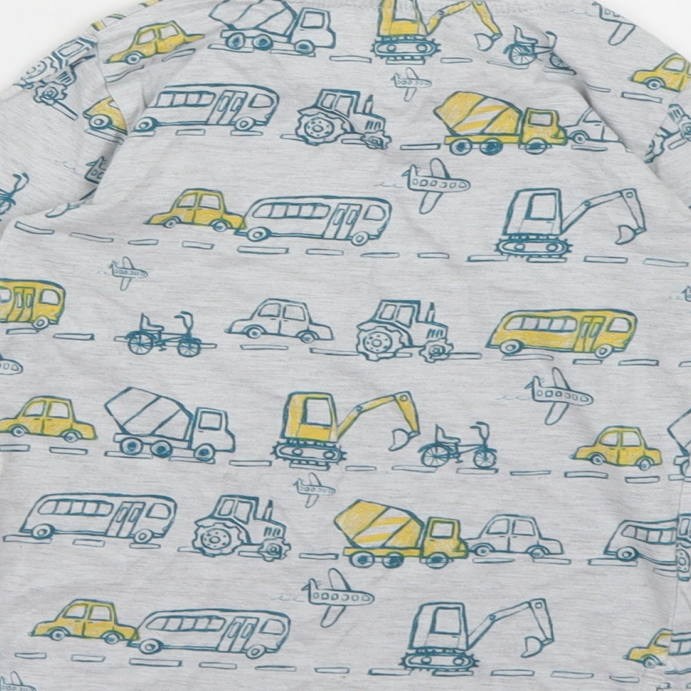 TU Boys Grey   Basic T-Shirt Size 3-4 Years