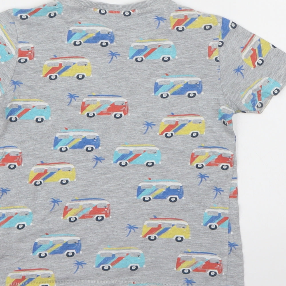 Marks and Spencer Boys Grey   Basic T-Shirt Size 3-4 Years