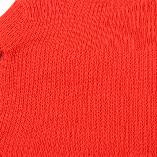 Papaya Womens Red  Knit Pullover Jumper Size S  - Flared Sleeves