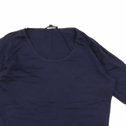 dunhill Womens Blue   Basic T-Shirt Size M
