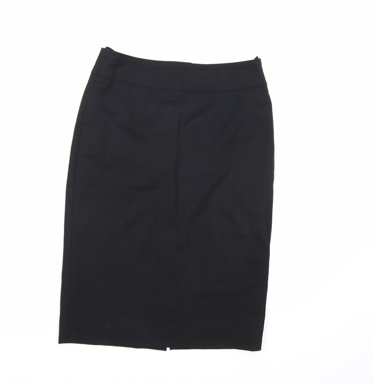 HUGO BOSS Womens Black  Rayon A-Line Skirt Size 6