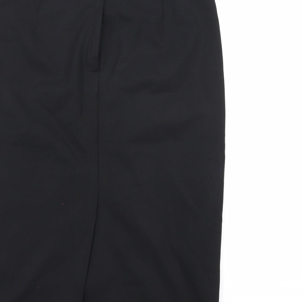 HUGO BOSS Womens Black  Rayon A-Line Skirt Size 6