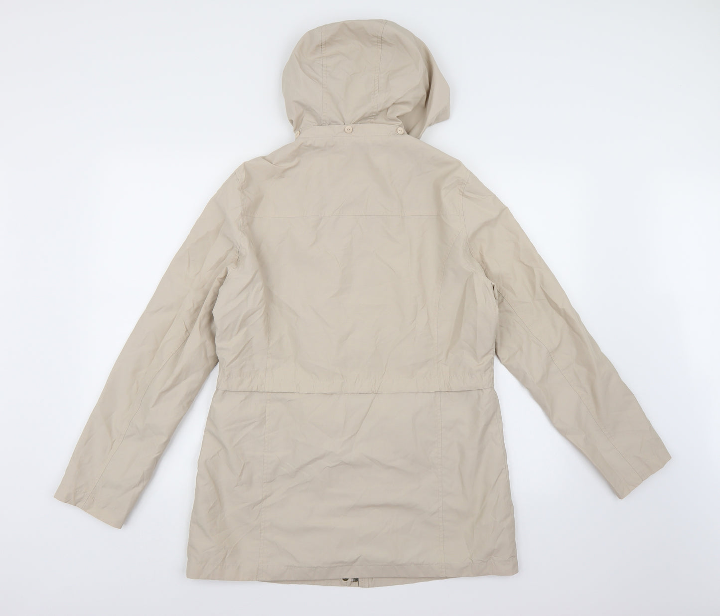 BHS Womens Beige   Overcoat Coat Size 12