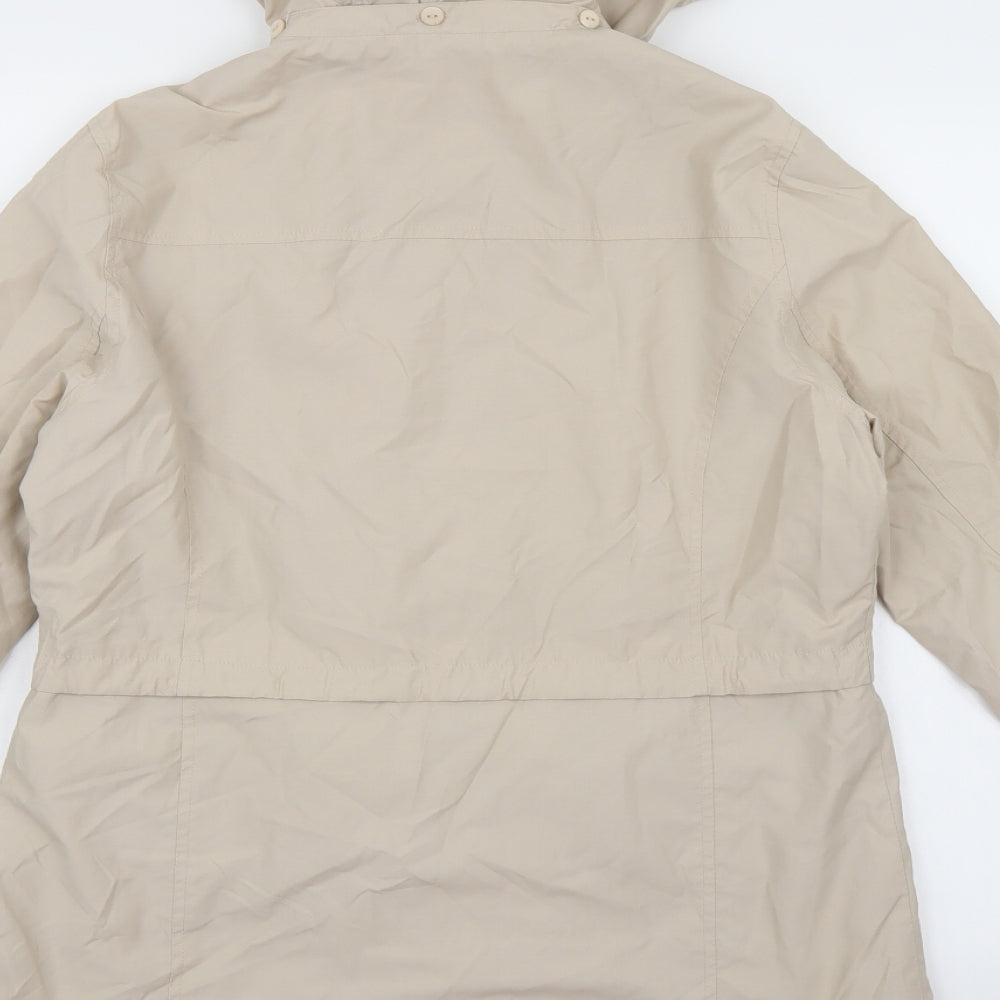 BHS Womens Beige   Overcoat Coat Size 12
