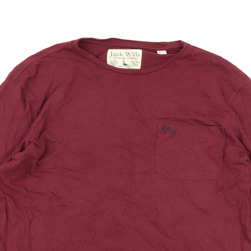 Jack Wills Mens Brown    T-Shirt Size XS