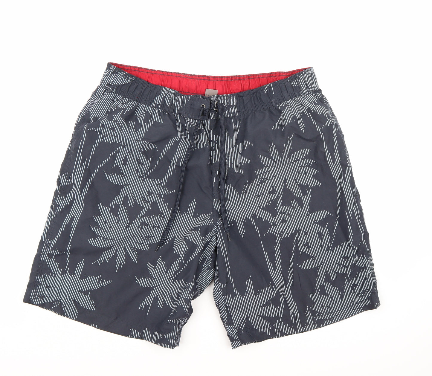 TU Mens Grey Floral  Sweat Shorts Size XL - Swim shorts