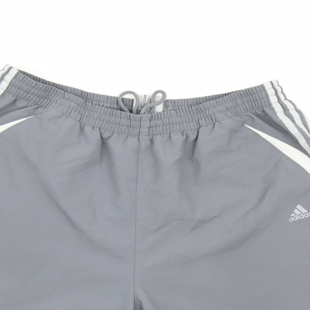 adidas Mens Grey   Sweat Shorts Size XL